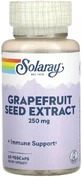 Екстракт насіння грейпфрута, 250 мг, Grapefruit Seed Extract, Solaray, 60 вегетаріанських капсул