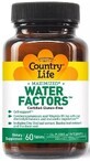 Баланс жидкости, Water Factors, Country Life, 60 таблеток