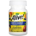 Мультивітамінний комплекс для чоловіків, Alive! Men's Energy Complete Multivitamin, Nature's Way, 50 таблеток: ціни та характеристики