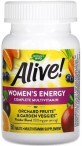 Мультивитаминный комплекс Для Женщин, Alive! Women&#39;s Energy Complete Multivitamin, Nature&#39;s Way, 50 таблеток