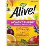 Мультивітамінний комплекс Для Жінок, Alive! Women's Energy Complete Multivitamin, Nature's Way, 50 таблеток: ціни та характеристики