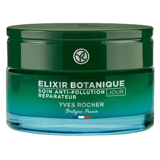Денний активний догляд для обличчя Еліксір Ботанік Yves Rocher Elixir Botanique Детокс та кисень, 50 мл