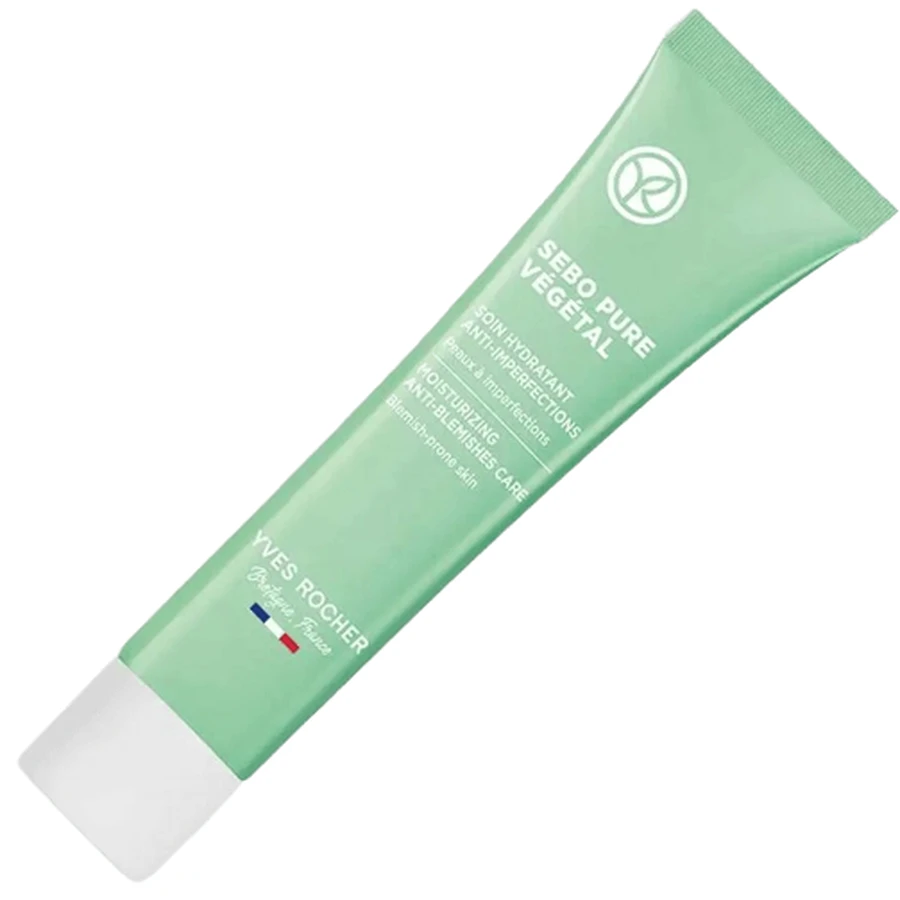 Крем для проблемної шкіри Себо Пюр Вежеталь Yves Rocher Sebo Pure Végétal Зволоження, 40 г: ціни та характеристики