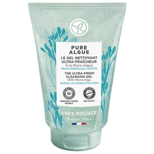 Гель для вмивання Пюр Альг Yves Rocher Pure Algue Ультрасвіжість з мікроводоростями для зволоження, 125 мл