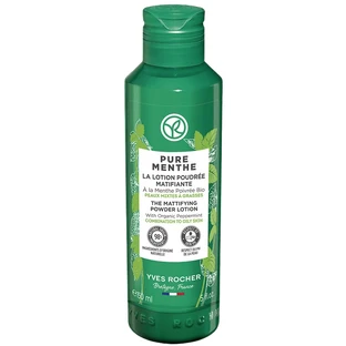 Лосьон-пудра Пюр Мент Yves Rocher Pure Menthe с мятой для матовости, 150 мл