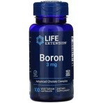 Бор, 3 мг, Boron, Life Extension, 100 вегетаріанських капсул: ціни та характеристики