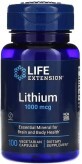 Літій, 1000 мкг, Lithium, Life Extension, 100 вегетаріанських капсул