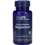 Магній пролонгованої дії, Extend-Release Magnesium, Life Extension, 60 вегетаріанських капсул: ціни та характеристики