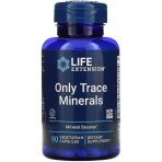 Минералы, Only Trace Minerals, Life Extension, 90 вегетарианских капсул: цены и характеристики