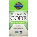 Сырые Витамины В-комплекс, RAW B-Complex, Garden of Life, 120 вегетарианских капсул: цены и характеристики