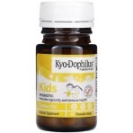 Пробиотик для детей, вкус ванили, Kids Probiotic, Kyolic, 60 жевательных таблеток: цены и характеристики