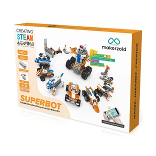 Конструктор Makerzoid Superbot Educational Building Blocks