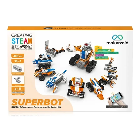 Конструктор Makerzoid Superbot Educational Building Blocks: цены и характеристики