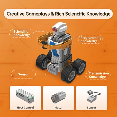 Конструктор Makerzoid Superbot Educational Building Blocks: цены и характеристики