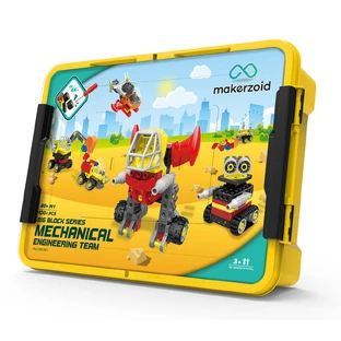 Конструктор Makerzoid Big Building Blocks-Mechanical Engineering Team