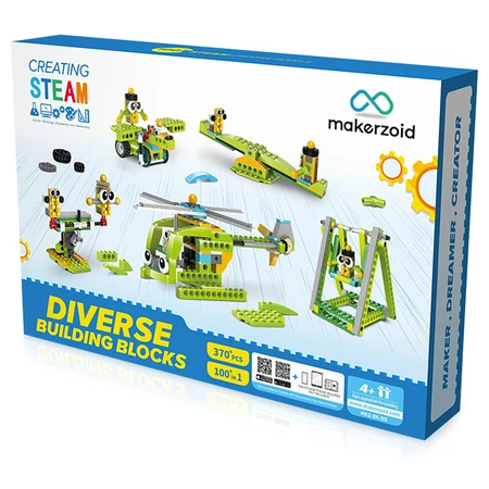 Конструктор Makerzoid Diverse Building Blocks: цены и характеристики