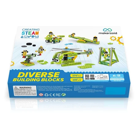 Конструктор Makerzoid Diverse Building Blocks: цены и характеристики