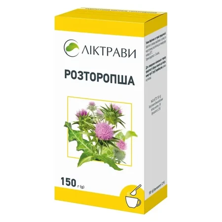 Розторопша, 150 г : ціни та характеристики