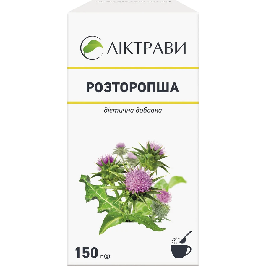Розторопша, 150 г : ціни та характеристики