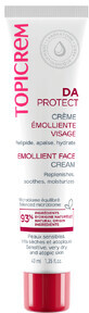 Крем для лица Topicrem DA Emollient Face Cream, смягчающий,  40 мл
