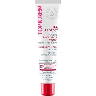 Крем для обличчя Topicrem DA Emollient Face Cream, пом'якшувальний, 40 мл