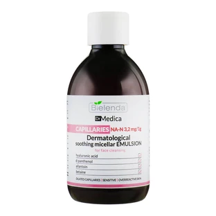Дерматологическая эмульсия для лица Bielenda Dr Medica Capillaries уменьшающая покраснения, гипоаллергенная, 250 мл
