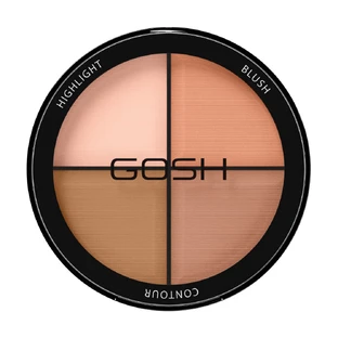 Палетка для контуринга лица Gosh Contour Strobe Kit, 001 Light, 15 г