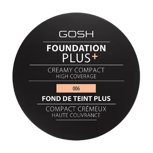 Компактний тональний крем Gosh Copenhagen Foundation Plus Creamy Compact High Coverage, 02, Honey, 9 г