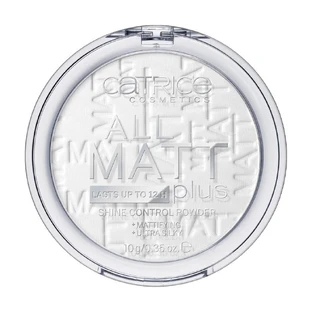Пудра матуюча для контролю блиску обличчя Catrice All Matt Plus, 001