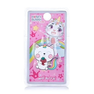 Блеск для губ Honey Bunny Miss Мои друзья Котик 3, 1.5 г