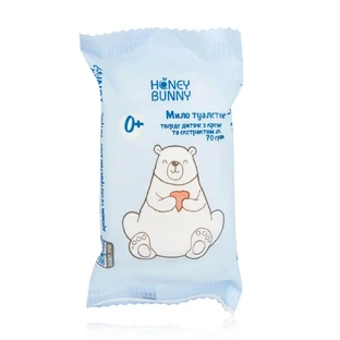 Мыло туалетное Honey Bunny детское с кремом Алоэ, 70 г