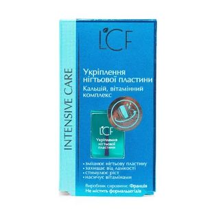 Средство для ногтей LCF Интенсивный Уход Закрепление ногтевой пластины, 12 мл