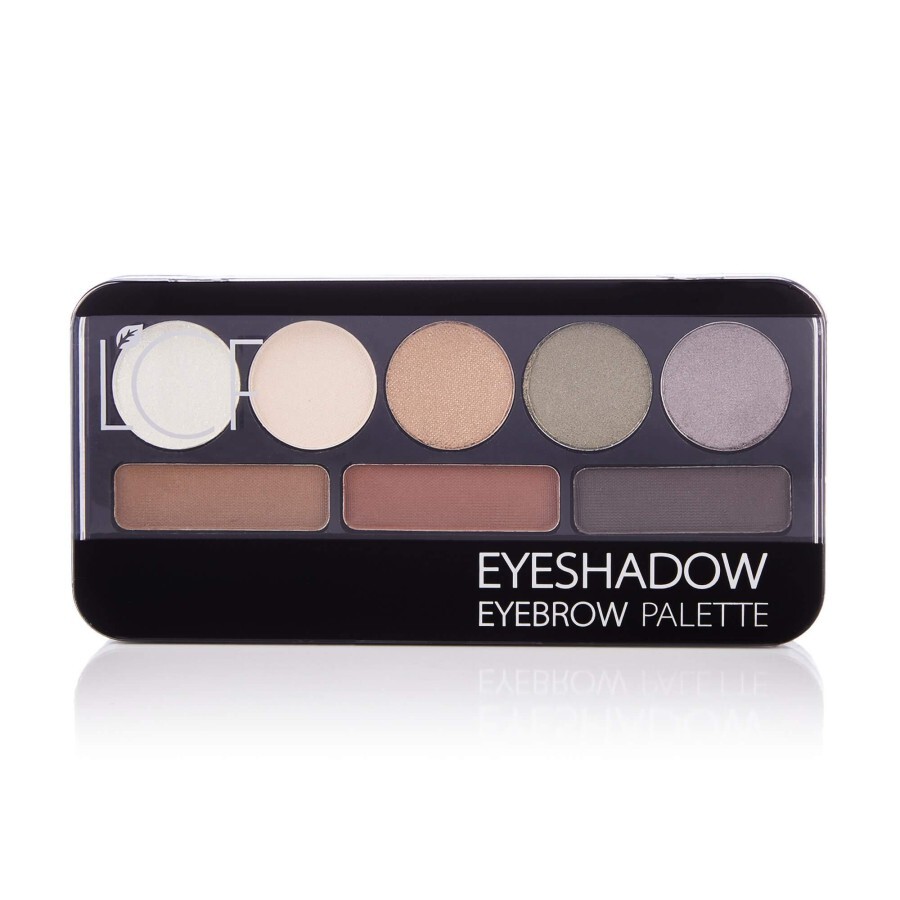Набор теней для глаз и бровей LCF Pallete Eyeshadow Eyebrow Тон 7, 7.5 г: цены и характеристики