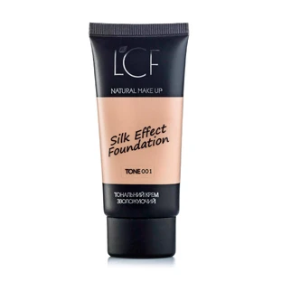 Увлажняющий тональный крем LCF Silk Effect Foundation тон 01, 40 мл