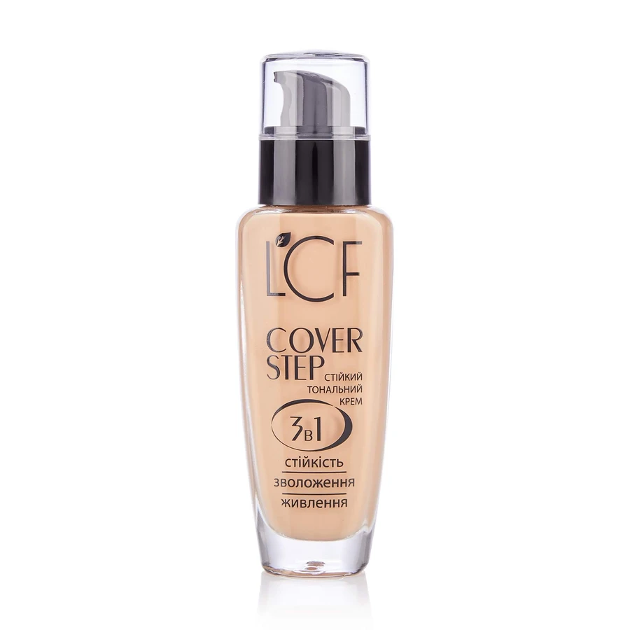 Устойчивый тональный крем для лица LCF Cover Step 3 в 1, тон 03, 30 мл: цены и характеристики