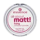 Компактна матова пудра Essence All About Matt!, 8 г