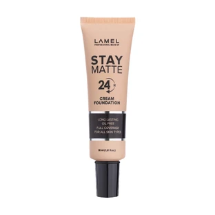 Матуючий тональний крем для обличчя Lamel Professional Stay Matte 24H Cream Foundation, 401, 30 мл