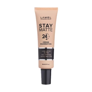 Матирующий тональный крем для лица Lamel Professional Stay Matte 24H Cream Foundation, 404, 30 мл