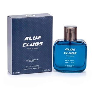 Туалетна вода Entity Blue Clubs, чоловіча, 50 мл