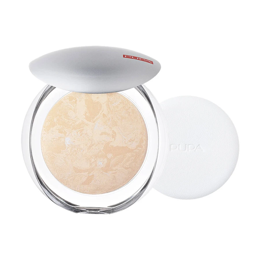 Компактная запеченная пудра для лица Pupa Luminys Silky Baked Face Powder 01 Ivory Beige, 9 г: цены и характеристики