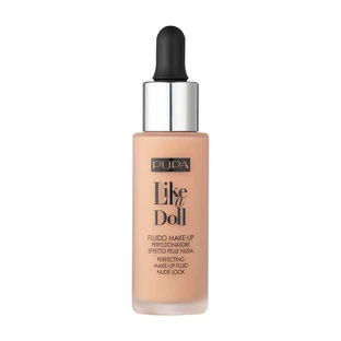 Тональний крем Pupa Like a Doll Make-Up Fluid Nude Look 20 світло-бежевий, 30 мл