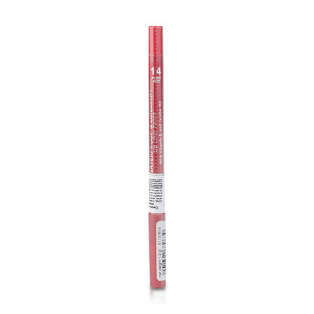 Водостойкий карандаш для губ Seventeen Supersmooth Waterproof Lipliner, 14 Pure Red, 1.2 г
