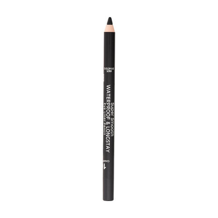 Водостойкий карандаш для глаз Seventeen Supersmooth Waterproof & Longstay 10 Charcoal, 1.2 г