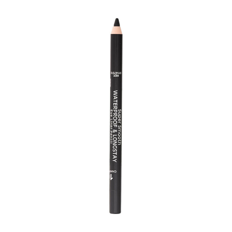 Водостійкий олівець для очей Seventeen Supersmooth Waterproof & Longstay 10 Charcoal, 1.2 г: ціни та характеристики