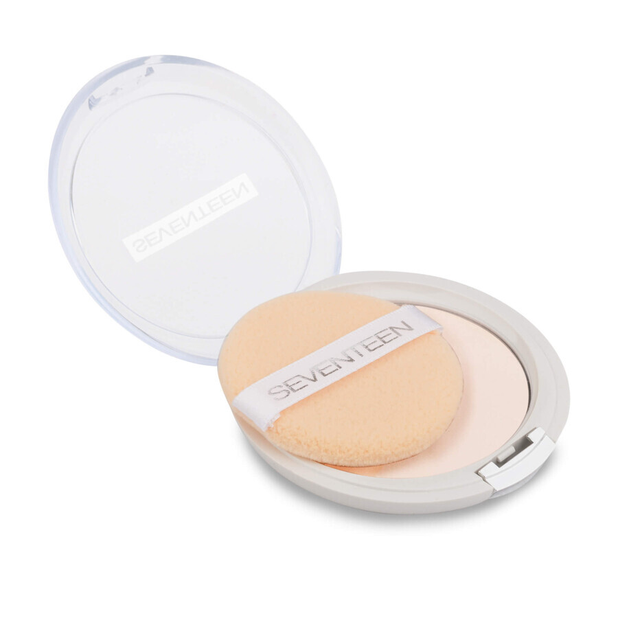 Компактная пудра для Seventeen Natural Silky Transparent Compact Powder с алоэ вера, 02 Light Beige, 10 г: цены и характеристики