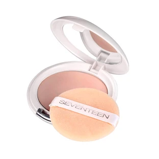 Пудра компактна Seventeen Natural Silky із дзеркалом тон 01, 12г