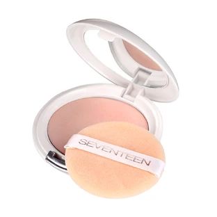 Пудра компактная Seventeen Natural Silky с зеркалом тон 03, 12 г
