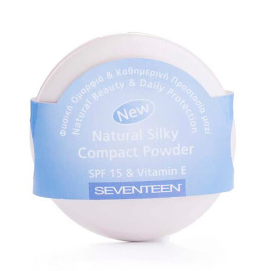 Пудра компактная Seventeen Natural Silky с зеркалом тон 07, 12 г: цены и характеристики