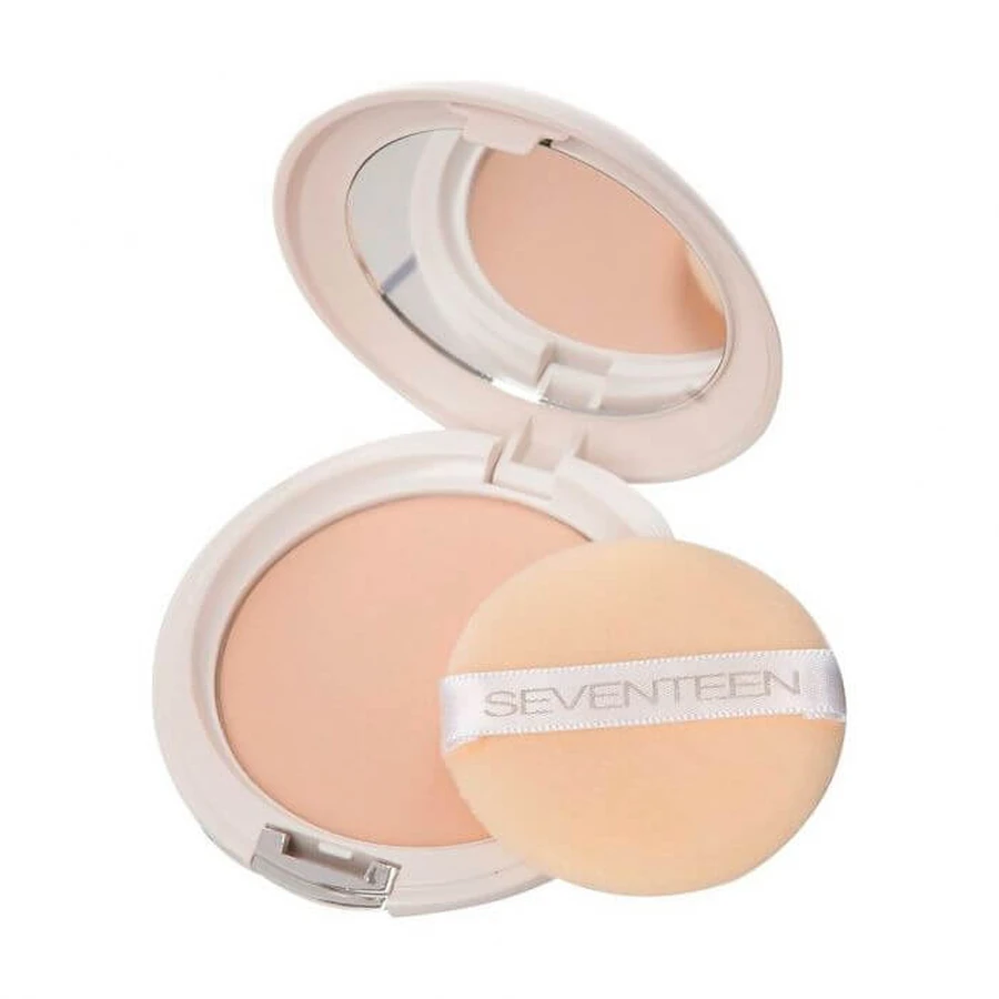 Пудра компактная Seventeen Natural Silky с зеркалом тон 08, 12 г: цены и характеристики