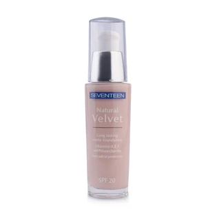 Тональный крем Seventeen Natural Velvet с дозатором тон 4, 35 мл
